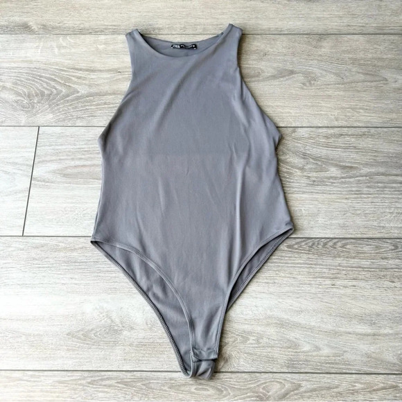 Zara  Halter Neck Bodysuit - Picture 5 of 13
